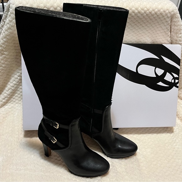 Nine West Shoes - NINE WEST MISSES FRIGGID STYLE BOOTS IN BLACK SIZE 8.5 NWT!